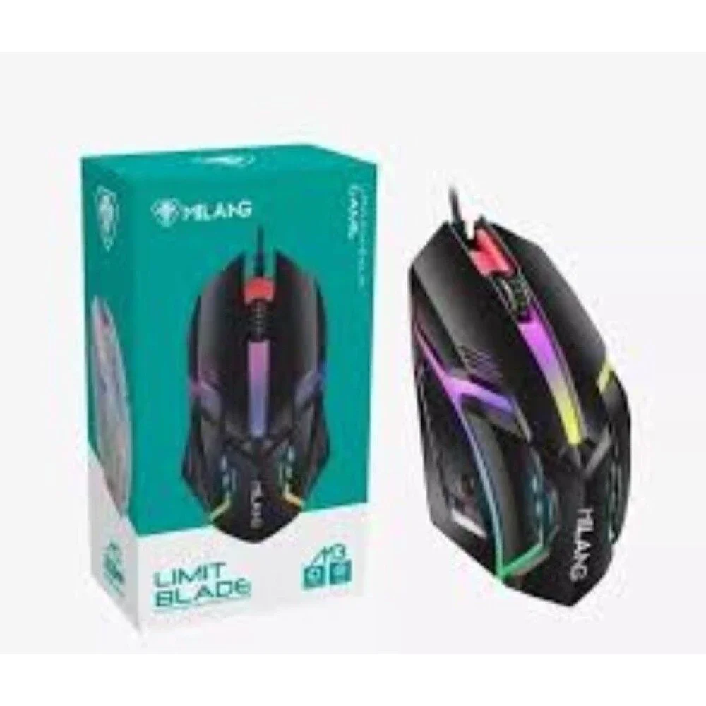 MILANG LIMIT BLADE Wired RGB Optical Gaming Mouse 3200 DPI 7 Buttons